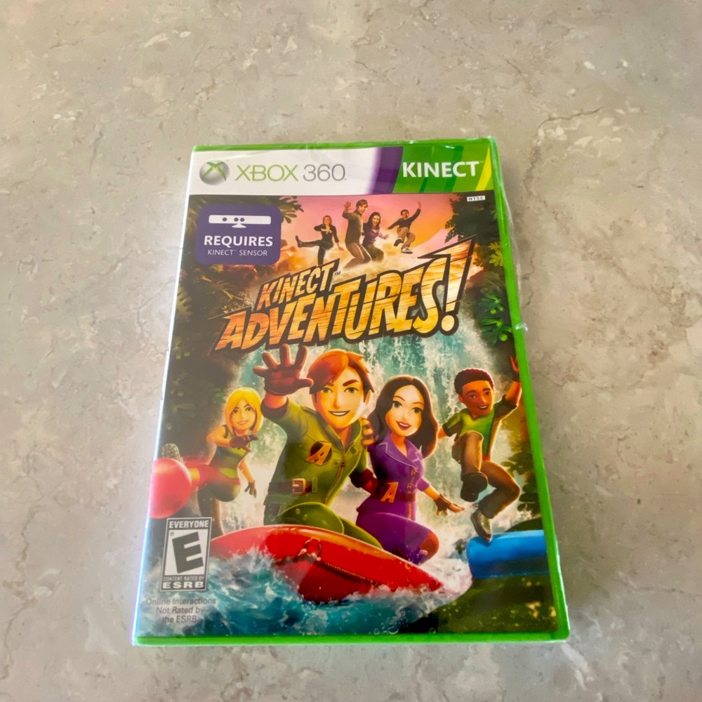 X-BOX 360 KINECT ADVENTURES GAME.  1-2 Players.
